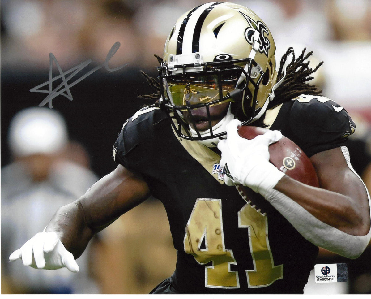 Alvin Kamara Custom Framed Autographed Jersey