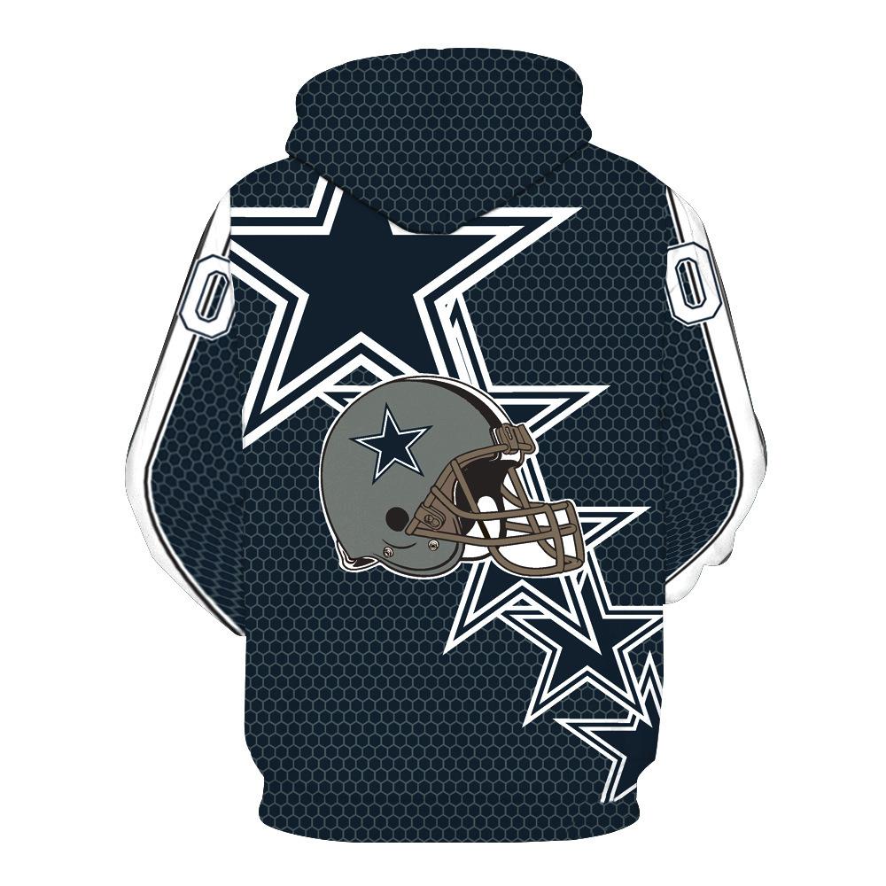 Dallas Cowboy 3D Printed Hoodie for Men and Women – Score Authentics