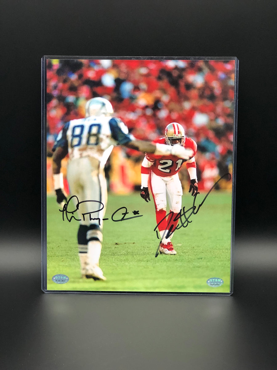 Michael Irvin Autographed Photograph - 8x10 PSA DNA