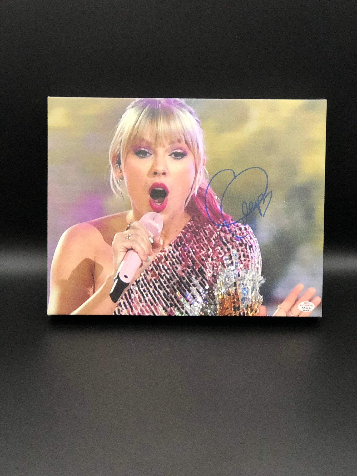 Taylor Swift Facsimile Autograph 11x14 Canvas Print Wall Art