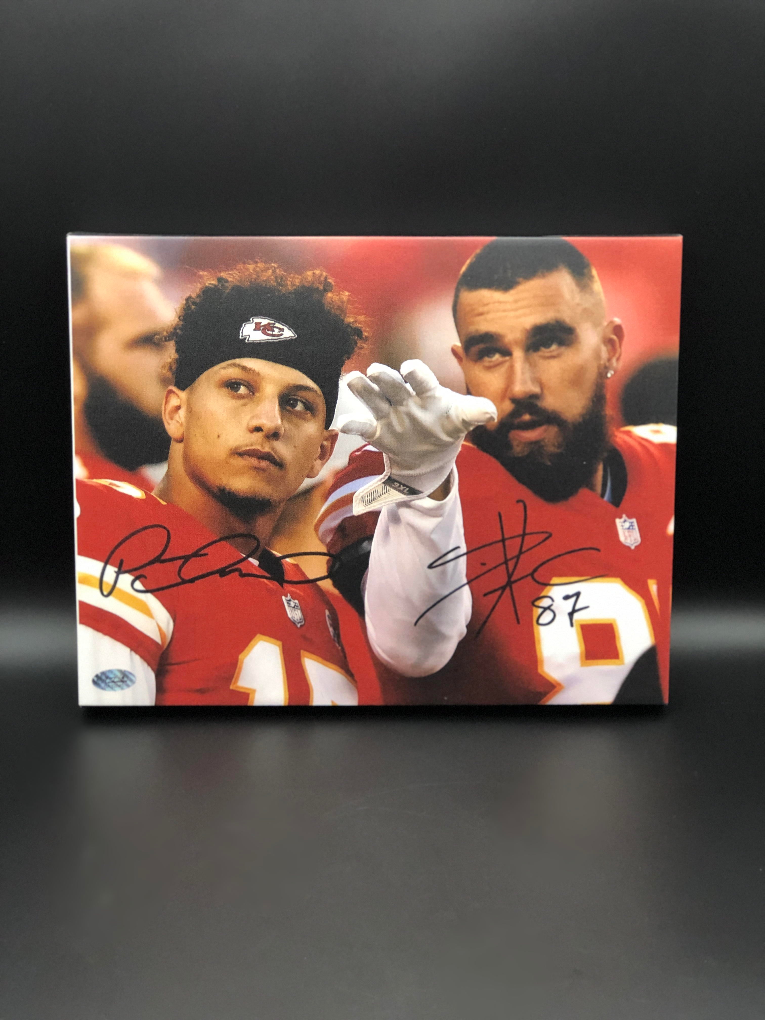 Patrick Mahomes /travis Kelce Kansas City Chiefs Art Print 