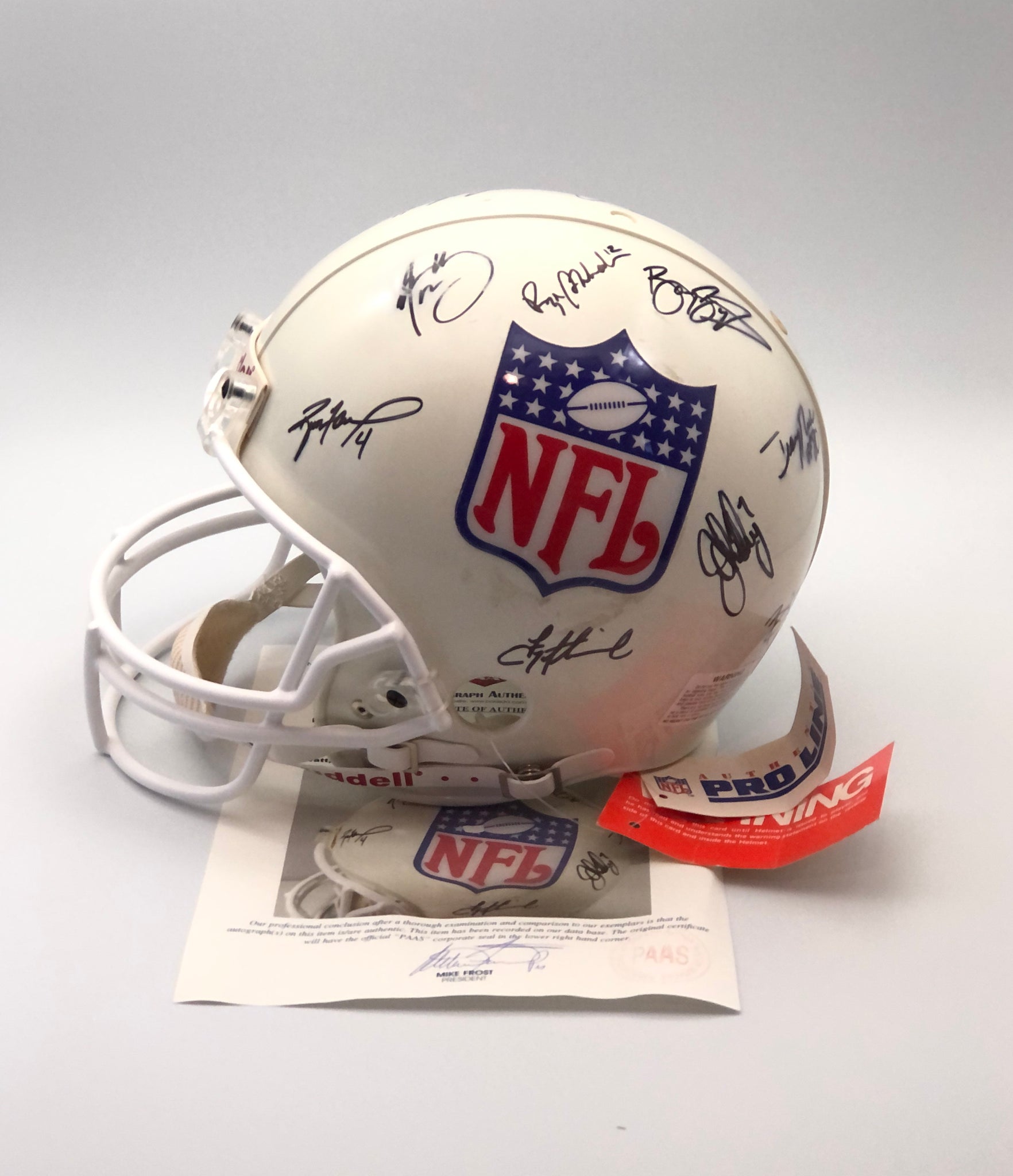 : Jerry Rice Signed Football Helmet-Official